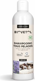 BIOVETOL Shampooing bio pour tous pelages