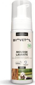 BIOVETOL Mousse lavante bio pour chat et chien