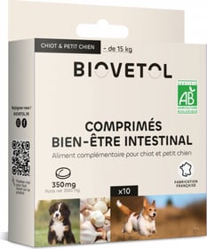 BIOVETOL Bio-Wohlbefinden Tabletten für Welpen / kleine Hunde