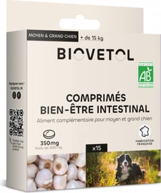 BIOVETOL Bio-Wellness-Tabletten für den intestinalen Trakt für mittlere / große Hunde