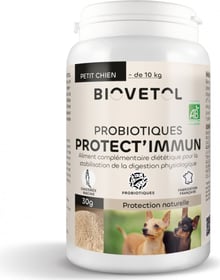 BIOVETOL Poudre protect'immun bio pour petit chien 