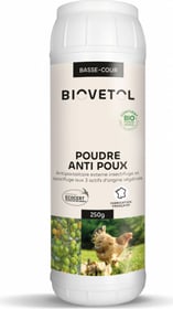 BIOVETOL Poudre anti-poux bio pour basse-cour