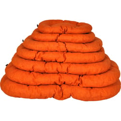 Coussin ovale Adelle ocre pour chien et chat