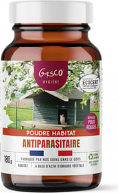 GASCO Poudre Antiparasitaire habitat poule