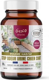 GASCO Poudre Stop odeur chien chat