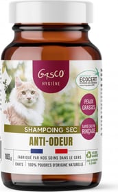 GASCO Shampoing sec Peau Grasse chat