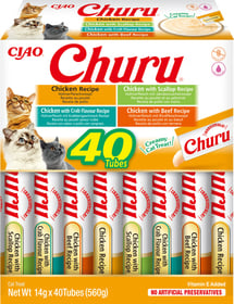 CIAO CHURU friandises à lécher au poulet pour chat