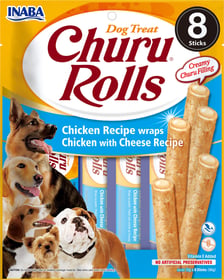 CIAO CHURU Rolls poulet et fromage pour chien