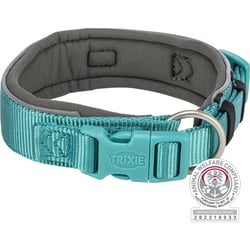 Trixie Premium Collier Extra Large Aqua/Gris Graphite pour Chien