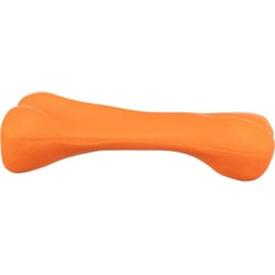 Naturkautschuk Knochen in Orange - 22 cm