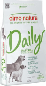 ALMO NATURE Daily Natural M/L - Croquettes au poulet et à l'agneau pour Chien de taille moyenne et de grande taille