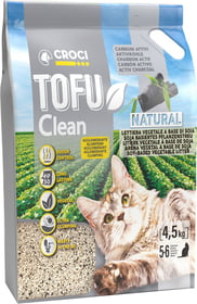 Pflanzliches Tofu Clean Katzenstreu mit Aktivkohle