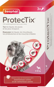 ProtecTix Spot-on Pipette antiparasitäre für Hunde von 4 bis 10 kg