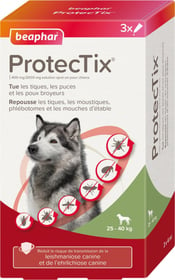 ProtecTix Spot-on Pipette antiparasitaires pour chien de 25 à 40 kg