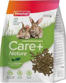 Care+ Nature Premium Kornfreies Hauptfutter für Kaninchen