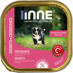 NUTRIVET Inne Terrine Croissance à l'agneau pour chiot