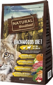 NATURAL WOODLAND Backwoods Diet Porc Ibérique pour chat