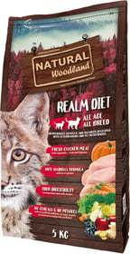 NATURAL WOODLAND Realm Diet Poulet pour chat