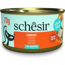 SCHESIR Grill Pâté Stückchen von Sardinen