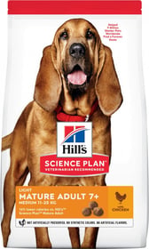 HILL'S Science Plan Mature Adult 7+ Light Medium pour chien senior