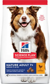 HILL'S Science Plan Canine Mature Adult 7+ croquettes pour chien senior de taille moyenne au poulet