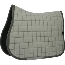 EQUITHEME Tapis de selle Chic gris clair