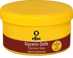 EFFAX Savon glycériné avec éponge pour l'entretien des cuirs - 250ml