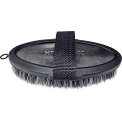 HIPPOTONIC Brosse douce Glossy argentée/noire