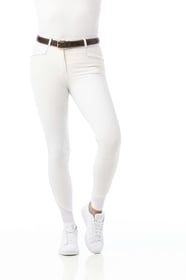 EQUITHEME Pantalon d'équitation Safir blanc à strass - du 34 au 44