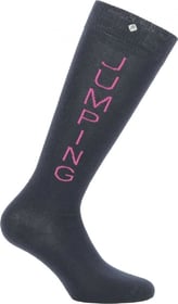 EQUITHEME Chaussettes Jumping marine 31-34