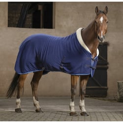 RIDING WORLD Chemise polaire confort marine