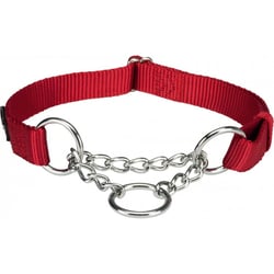 Zug-Stopp-Halsband Premium rot