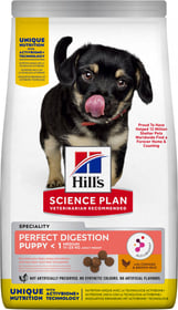 Hill's Science Plan Perfect digestion poulet et riz complet croquettes pour chiot de moyenne taille