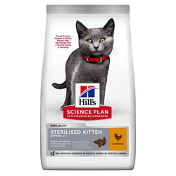 HILL'S Science Plan Sterilised Kitten pour Chaton stérilisé au Poulet