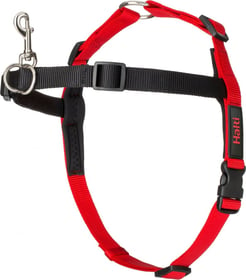 Harnais Halti Front Control noir et rouge