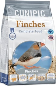 Cunipic Premium Finches Alleinfuttermittel für Diamant Mandarin Texte italien courant