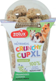  Friandises Zolux Nutrimeal Crunchy Cup XL nature pour petits rongeurs