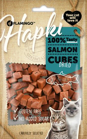 Friandise pour chat HAPKI Petits cubes au saumon