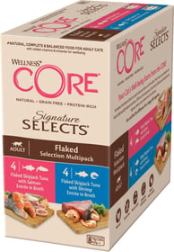 Wellness Core Pâtée Signature Selects pour chat - Multipack Mélange de sélection Emiettés