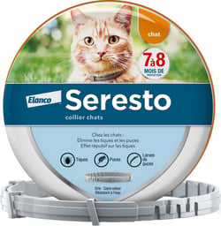 Seresto Chat – Collier Anti-Puces et Anti-Tiques pour Chats