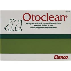 Otoclean 18 x 5ml Ohrenreiniger für Hunde und Katzen