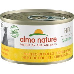 ALMO NATURE HFC Natural Pâtée 100% naturelle sans gluten ni céréales ajoutées pour Chien 95g - 5 saveurs au choix