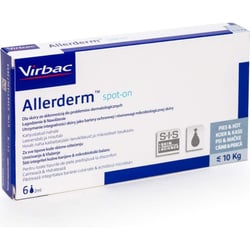 Virbac Allerderm Spot-on-Behandlung für das Fell von Hunden und Katzen