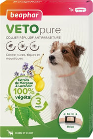 Collier répulsif antiparasitaire pour chien et chiot - VETONature