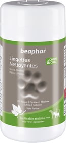 Lingettes nettoyantes pattes, pelage, yeux et oreilles pour chien et chat