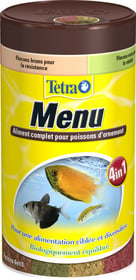 Tetra Menu Mélange de nourritures variées pour poissons d'aquarium