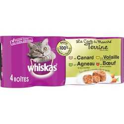 Whiskas Terrine "Markt Speisekarte"