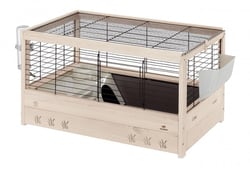 Cage en bois pour Cochon d'Inde - 82 cm - Ferplast Arena 80 