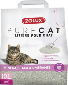 Litière agglomérante chat PURECAT parfumée