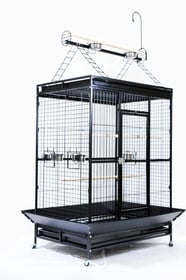 Cage pour perroquet avec perchoir extérieur Zolia Ara - H 220 cm